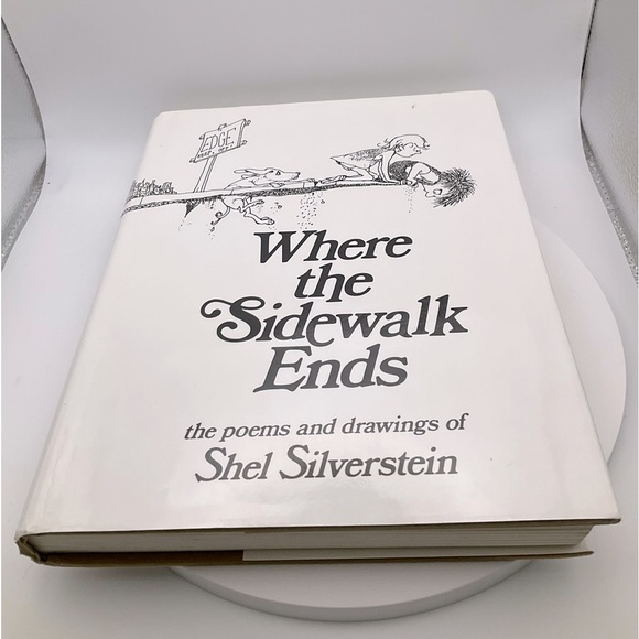 Where The Sidewalk Ends by Shel Silverstein Copyright 1974 Edition Poems Book - Picture 1 of 5